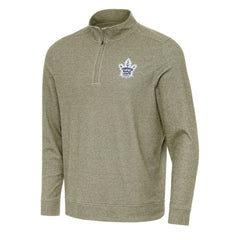 Toronto Maple Leafs Antigua Subtle Quarter-Zip Sweatshirt
