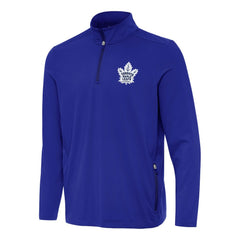 Toronto Maple Leafs Antigua Perilous Quarter-Zip Sweatshirt