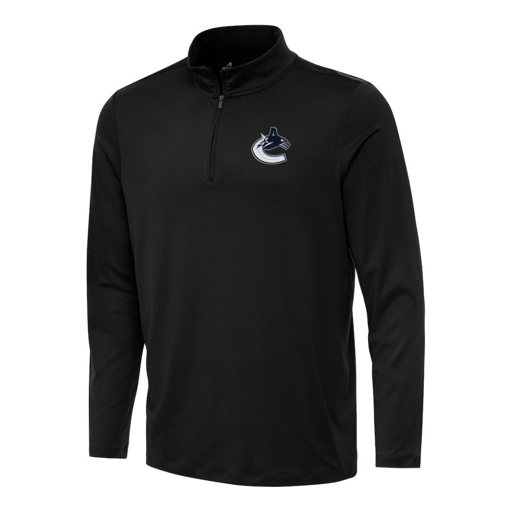 Vancouver Canucks Antigua Reprocess Quarter-Zip Top