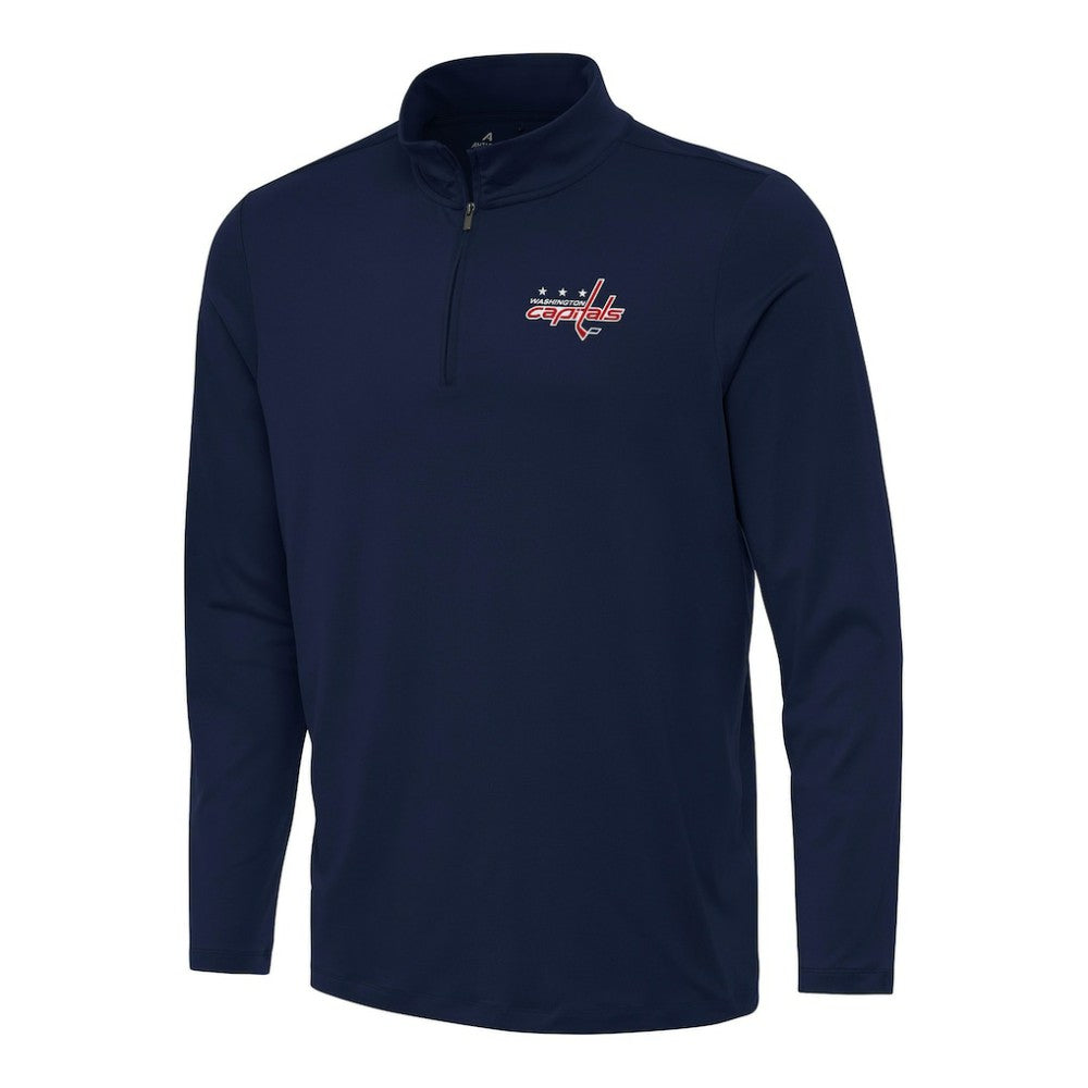 Washington Capitals Antigua Reprocess Quarter-Zip Top
