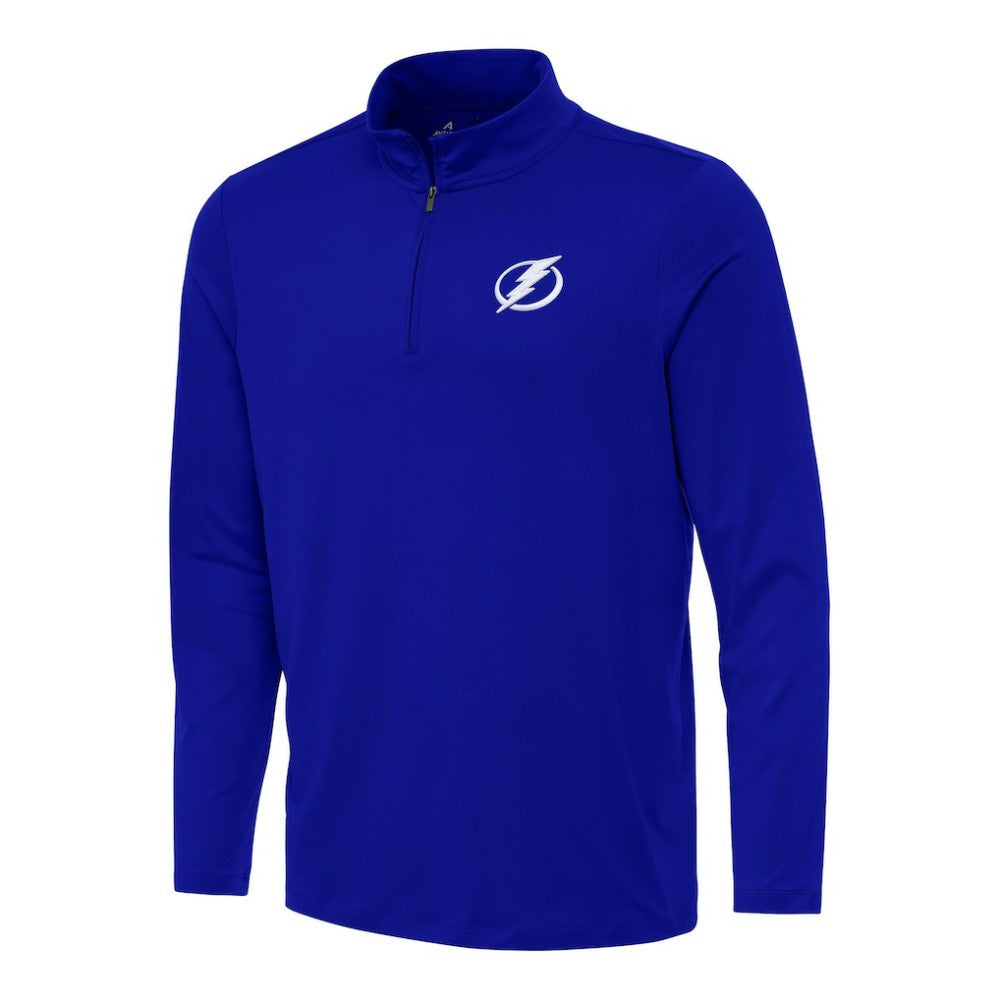 Tampa Bay Lightning Antigua Reprocess Quarter-Zip Top