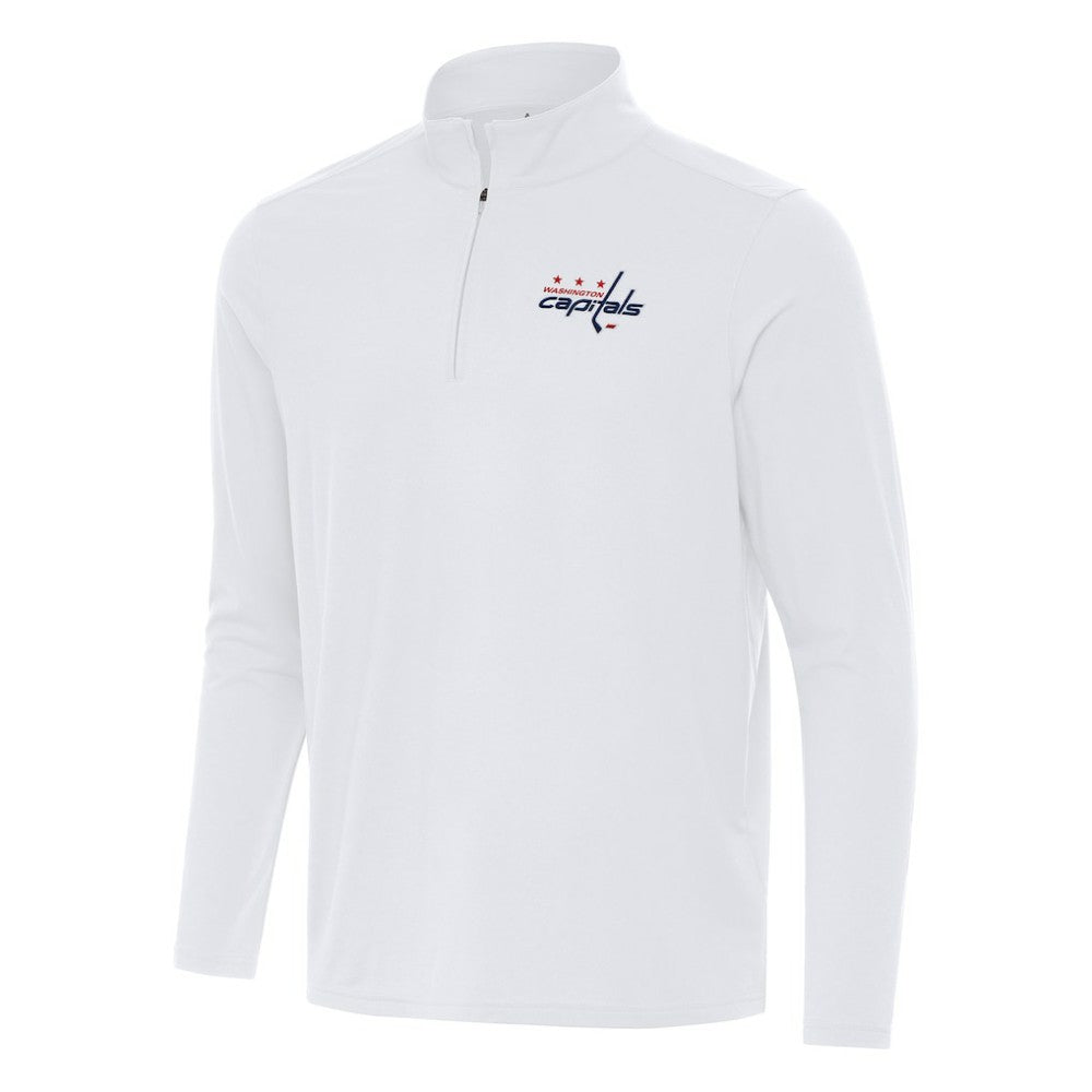 Washington Capitals Antigua Intent Quarter-Zip Top