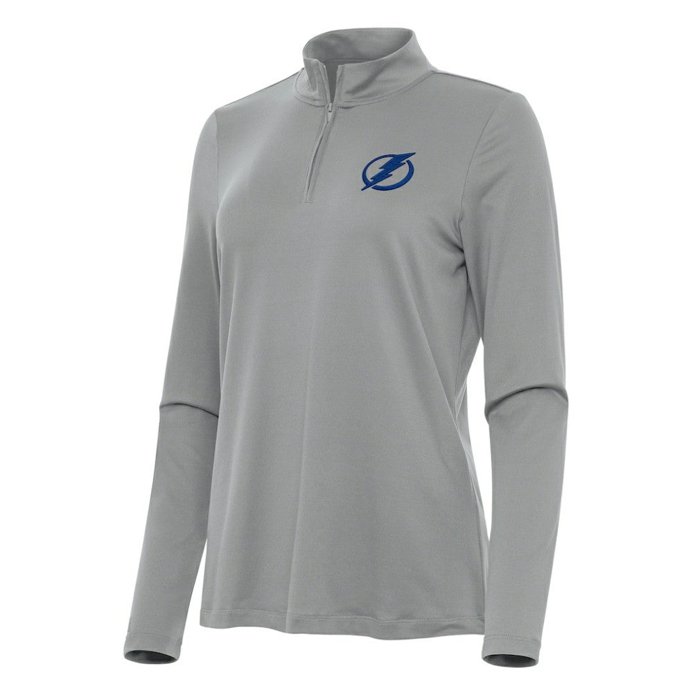 Tampa Bay Lightning Antigua Women's Reprocess Quarter-Zip Top