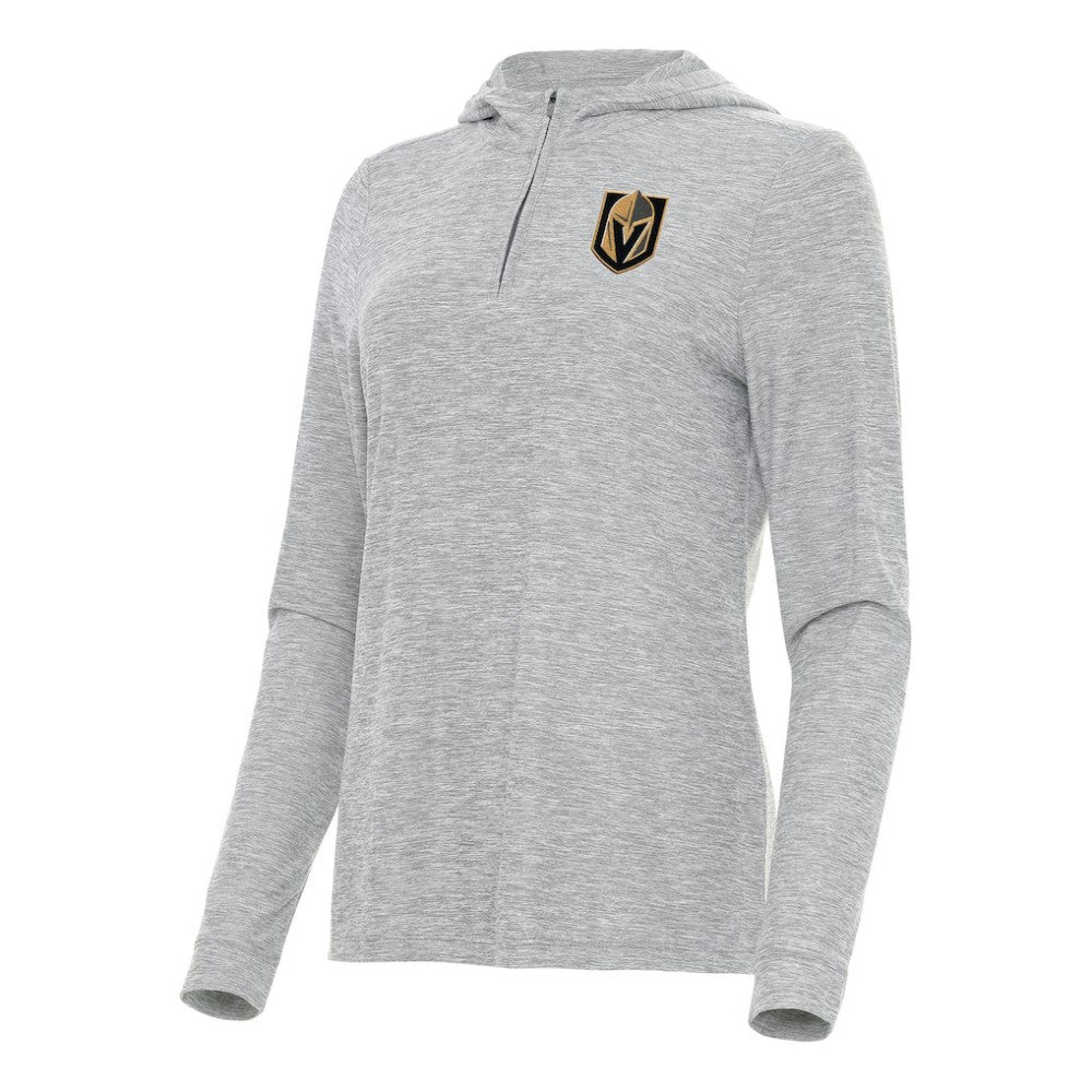 Vegas Golden Knights Antigua Women's Daybreak Quarter-Zip Hoodie