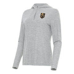 Vegas Golden Knights Antigua Women's Daybreak Quarter-Zip Hoodie