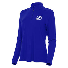 Tampa Bay Lightning Antigua Women's Intent Quarter-Zip Top