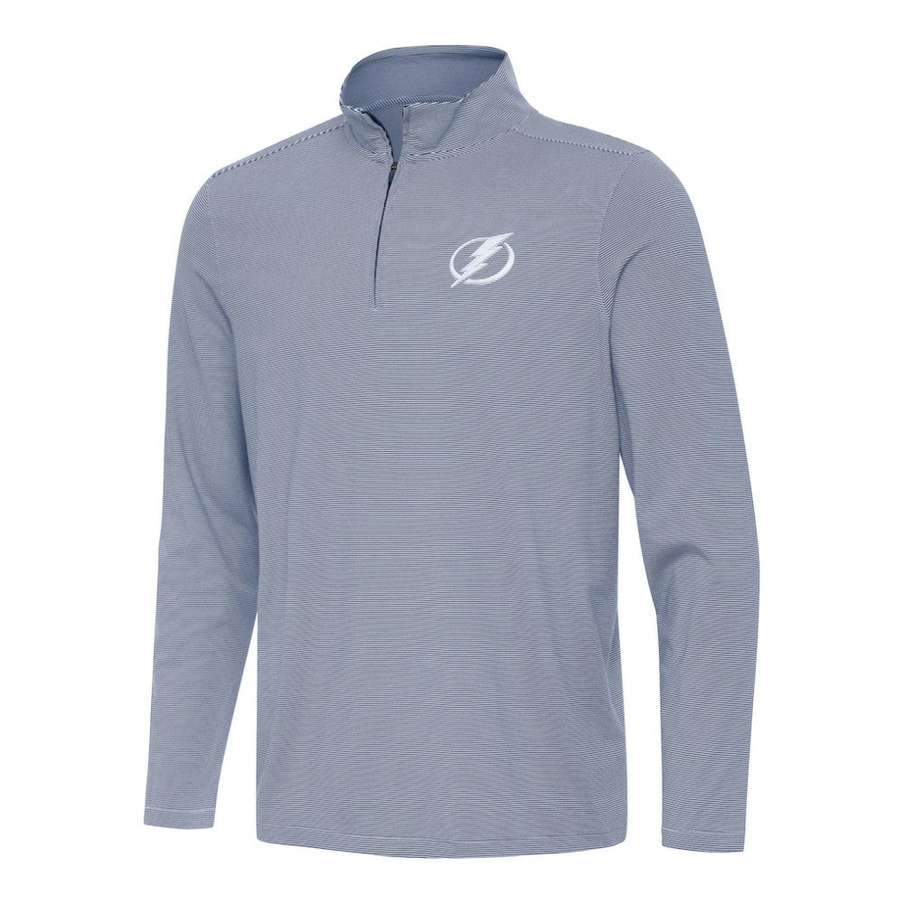 Tampa Bay Lightning Antigua Twine Quarter-Zip Top