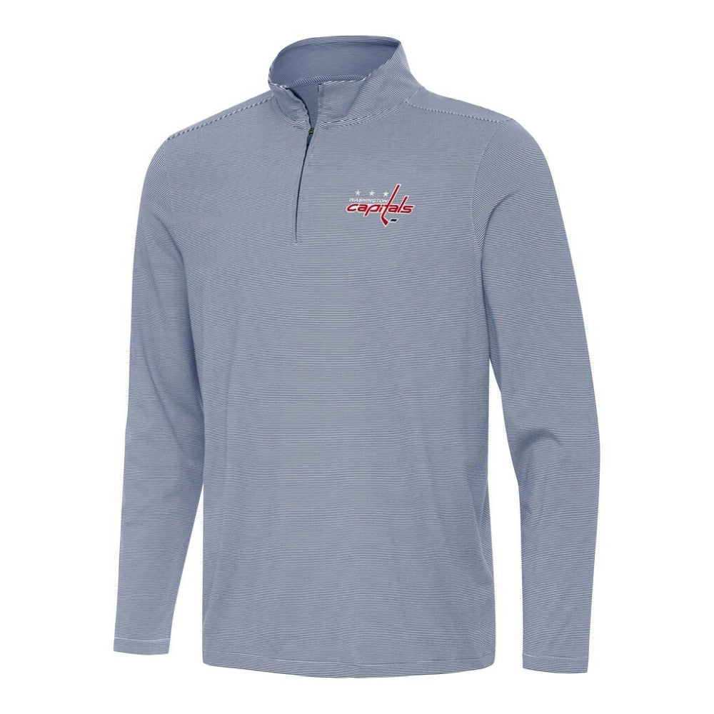 Washington Capitals Antigua Twine Quarter-Zip Top