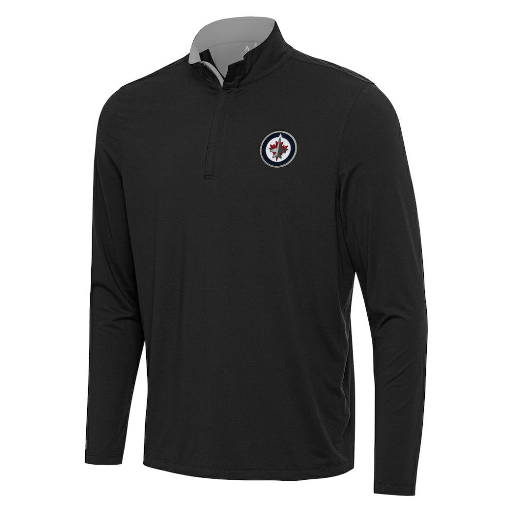 Winnipeg Jets Antigua Content Quarter-Zip Pullover Top