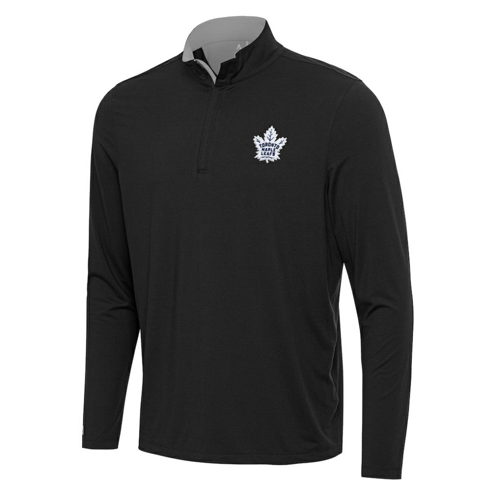 Toronto Maple Leafs Antigua Content Quarter-Zip Pullover Top