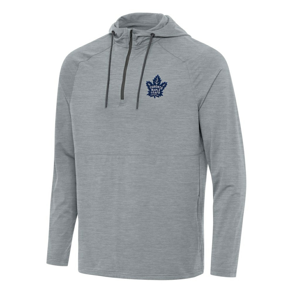 Toronto Maple Leafs Antigua Spikes Quarter-Zip Hoodie