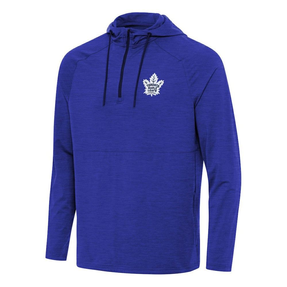 Toronto Maple Leafs Antigua Spikes Quarter-Zip Hoodie
