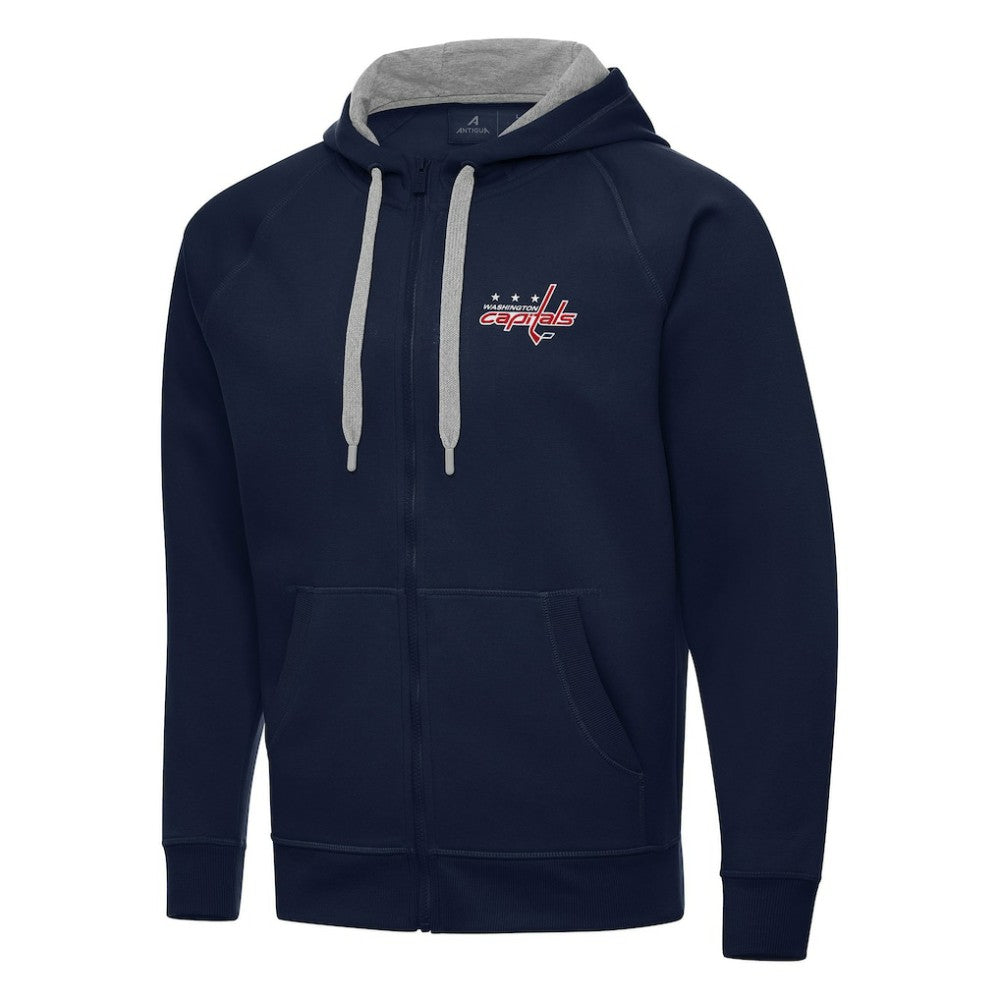 Washington Capitals Antigua Big & Tall Victory Full-Zip Hoodie