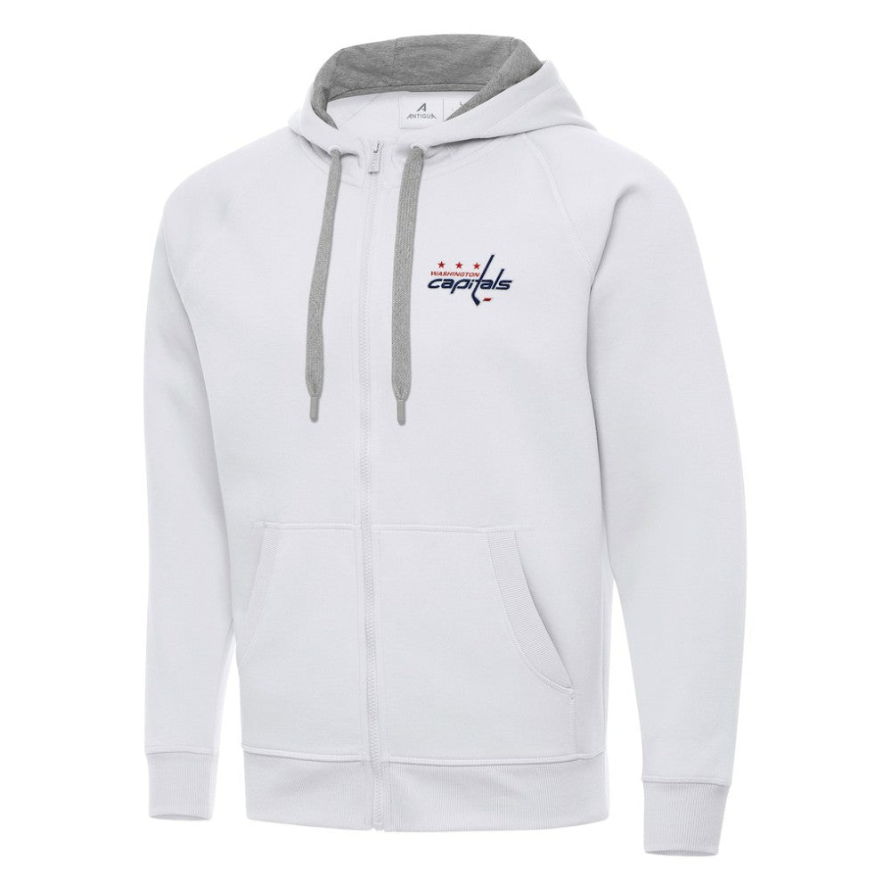 Washington Capitals Antigua Big & Tall Victory Full-Zip Hoodie