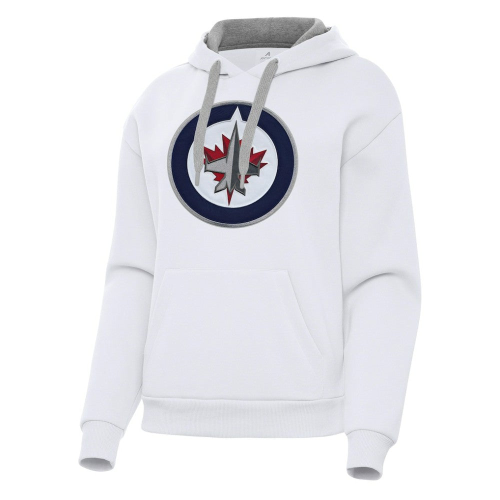 Winnipeg Jets Antigua Women's Victory Pullover Hoodie