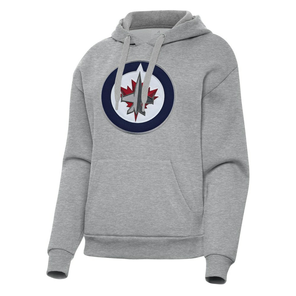 Winnipeg Jets Antigua Women's Victory Pullover Hoodie