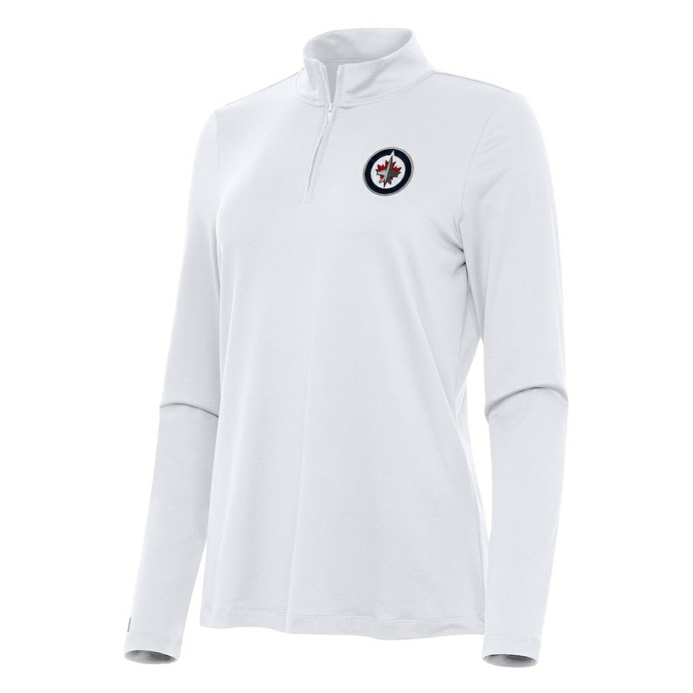 Winnipeg Jets Antigua Women's Reprocess Quarter-Zip Top