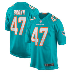 NFL Miami Dolphins Cam Brown  Game Jersey