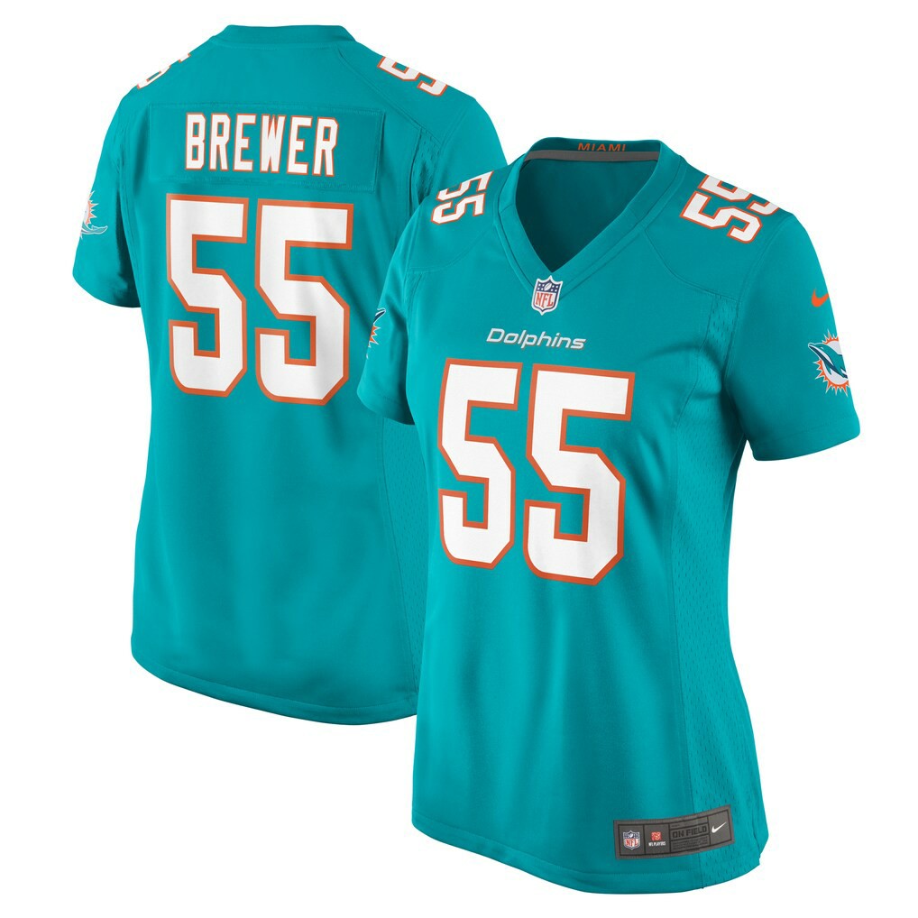 NFL Miami Dolphins Aaron Brewer  Women's Game Jersey