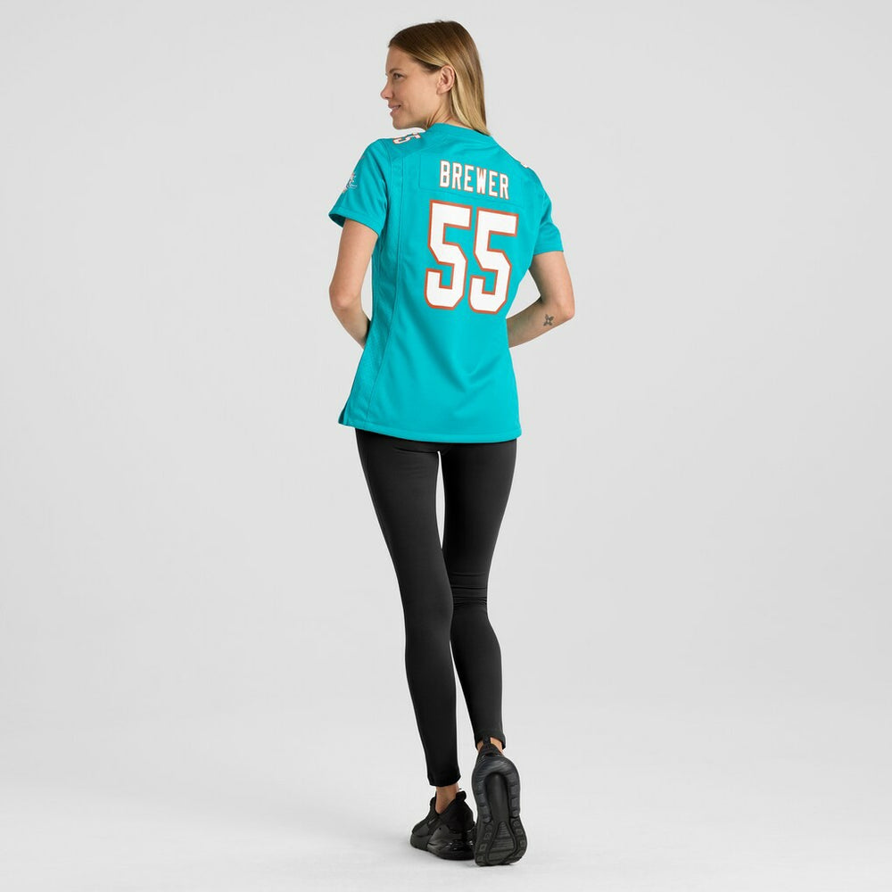 NFL Miami Dolphins Aaron Brewer  Women's Game Jersey