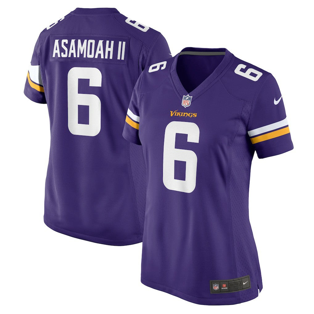 NFL Minnesota Vikings Brian Asamoah II  Women's Game Jersey
