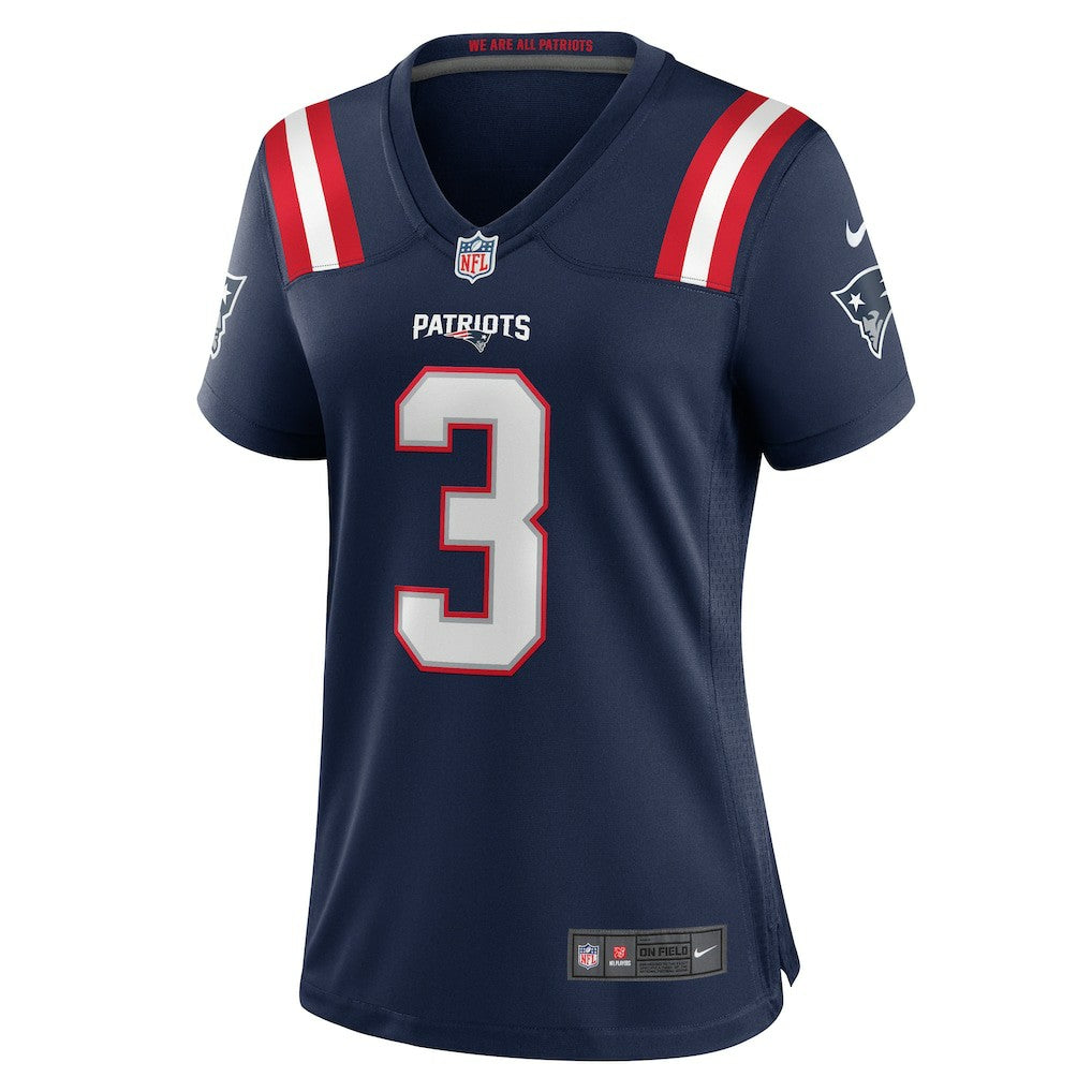 NFL New England Patriots Demario Douglas  Women's Game Jersey