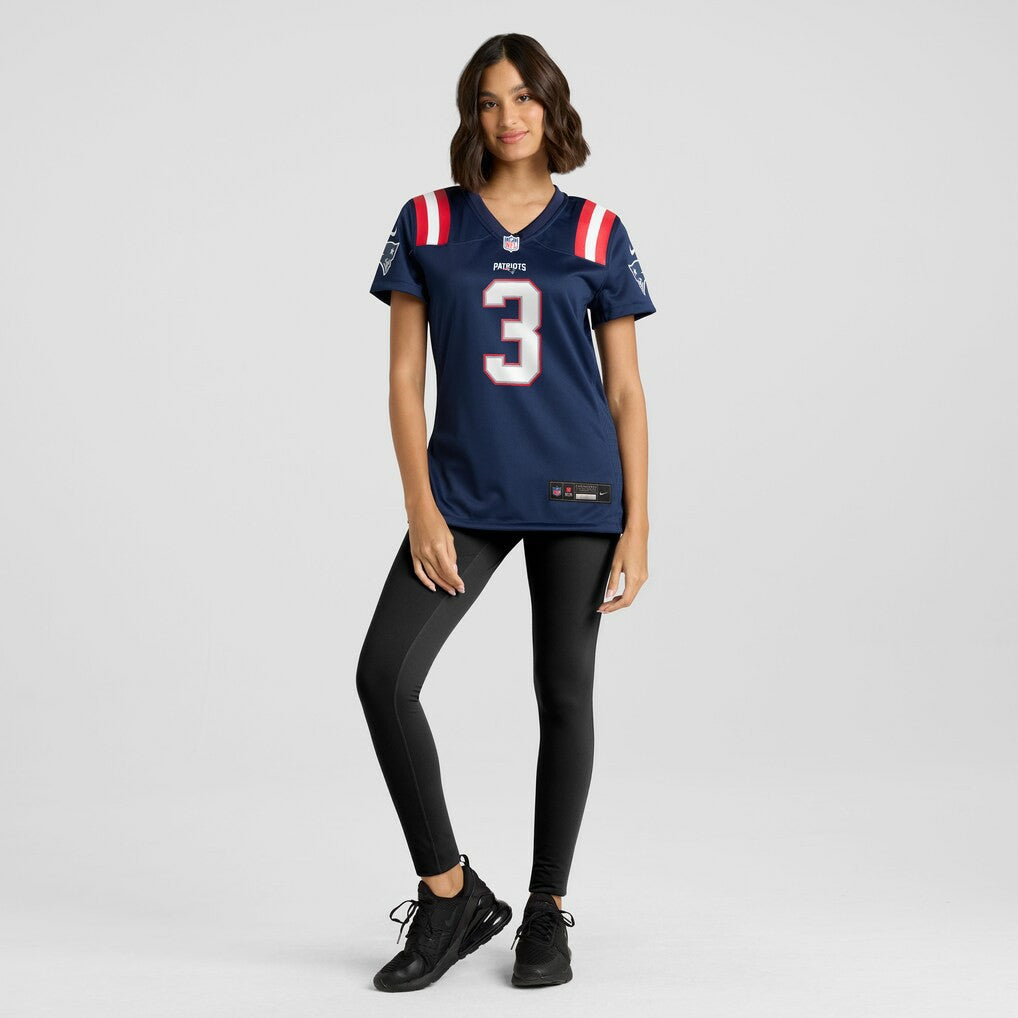 NFL New England Patriots Demario Douglas  Women's Game Jersey