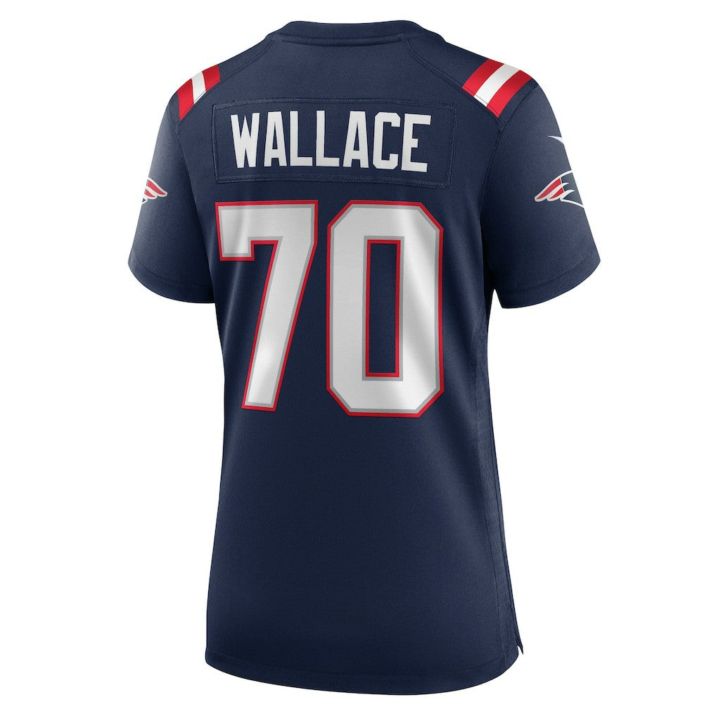 NFL New England Patriots Caedan Wallace  Women's Game Jersey