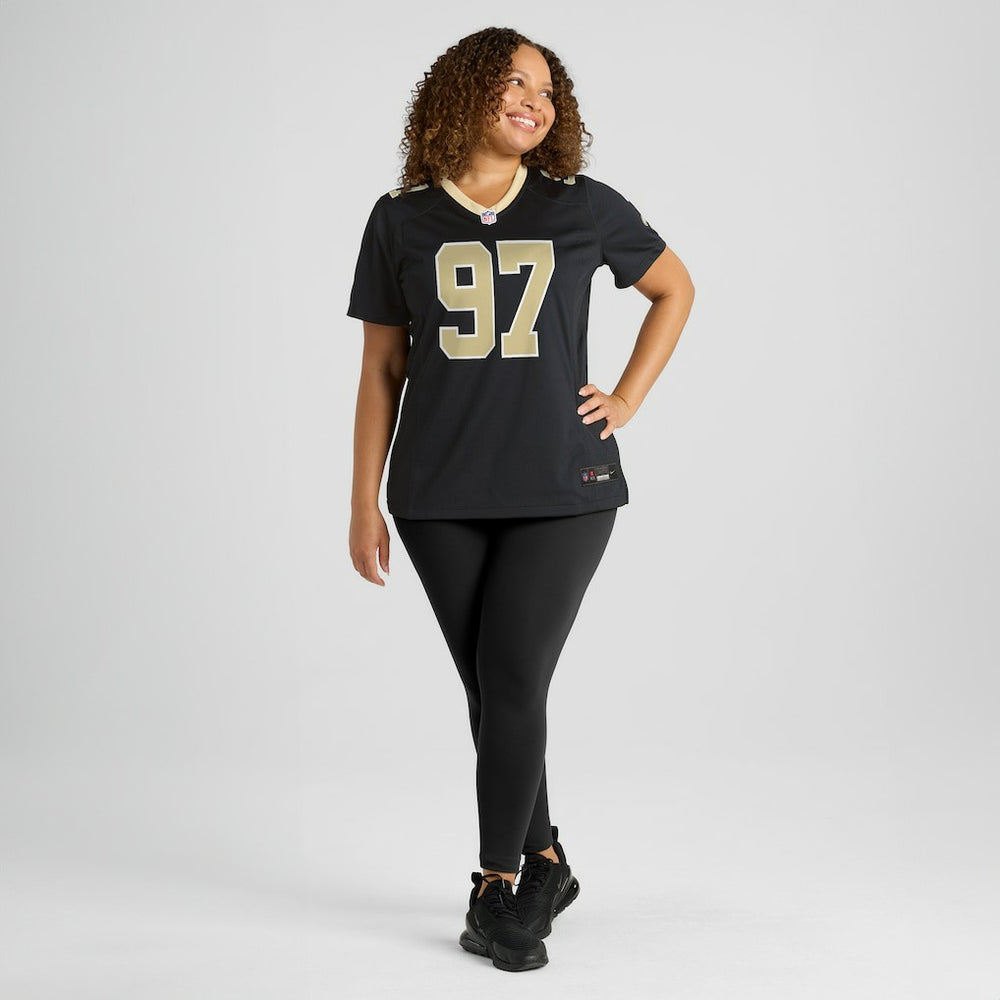 NFL New Orleans Saints Khristian Boyd  Women's Game Jersey