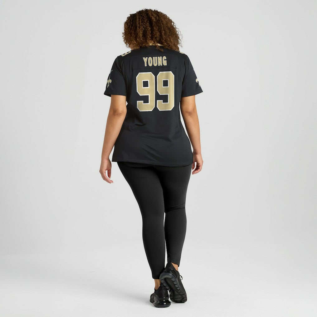 NFL New Orleans Saints Chase Young  Women's Game Jersey