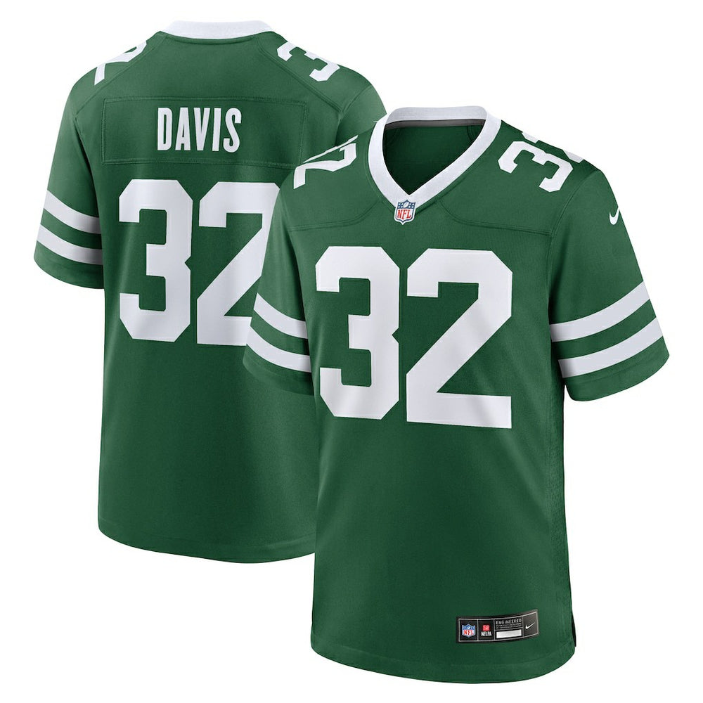 NFL New York Jets Isaiah Davis  Team Game Jersey
