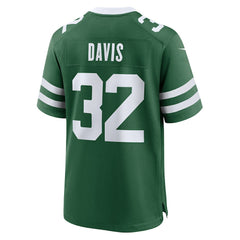 NFL New York Jets Isaiah Davis  Team Game Jersey