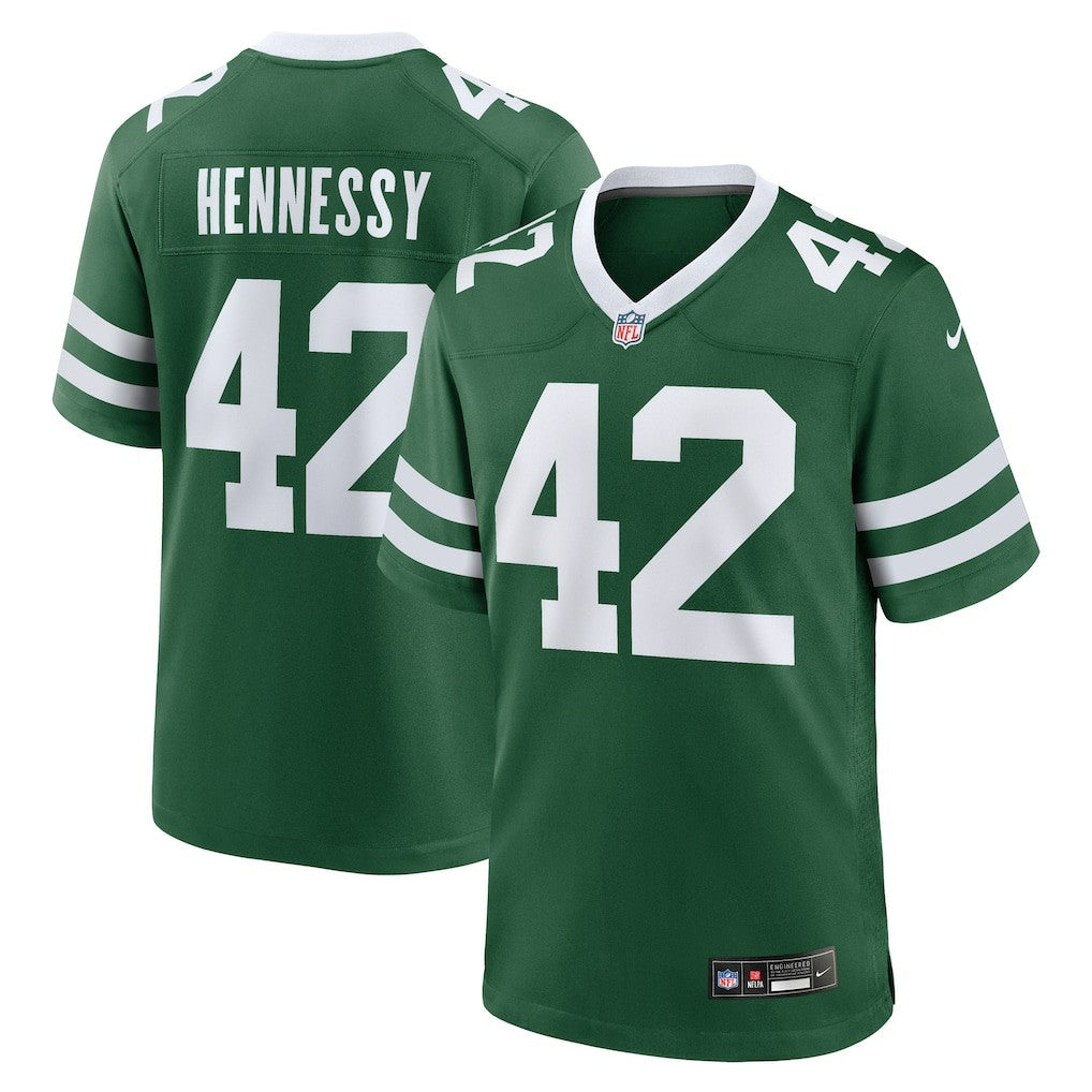 NFL New York Jets Thomas Hennessy  Team Game Jersey