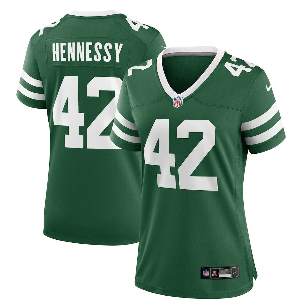 NFL New York Jets Thomas Hennessy  Women's Game Jersey