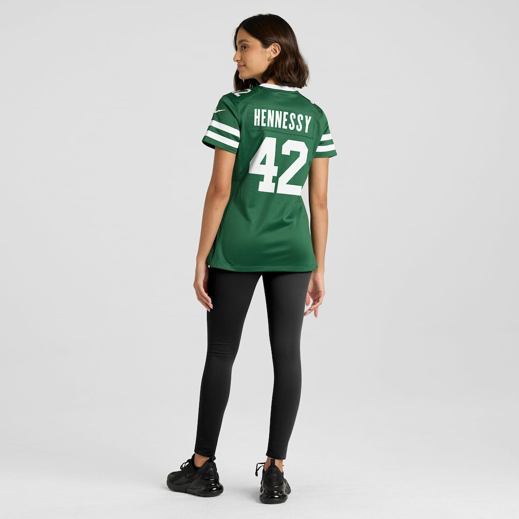 NFL New York Jets Thomas Hennessy  Women's Game Jersey