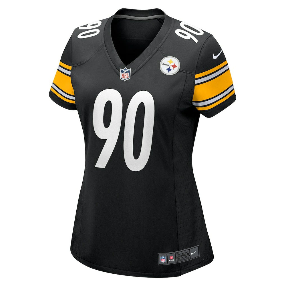NFL Pittsburgh Steelers T.J. Watt  Women's Team Game Jersey
