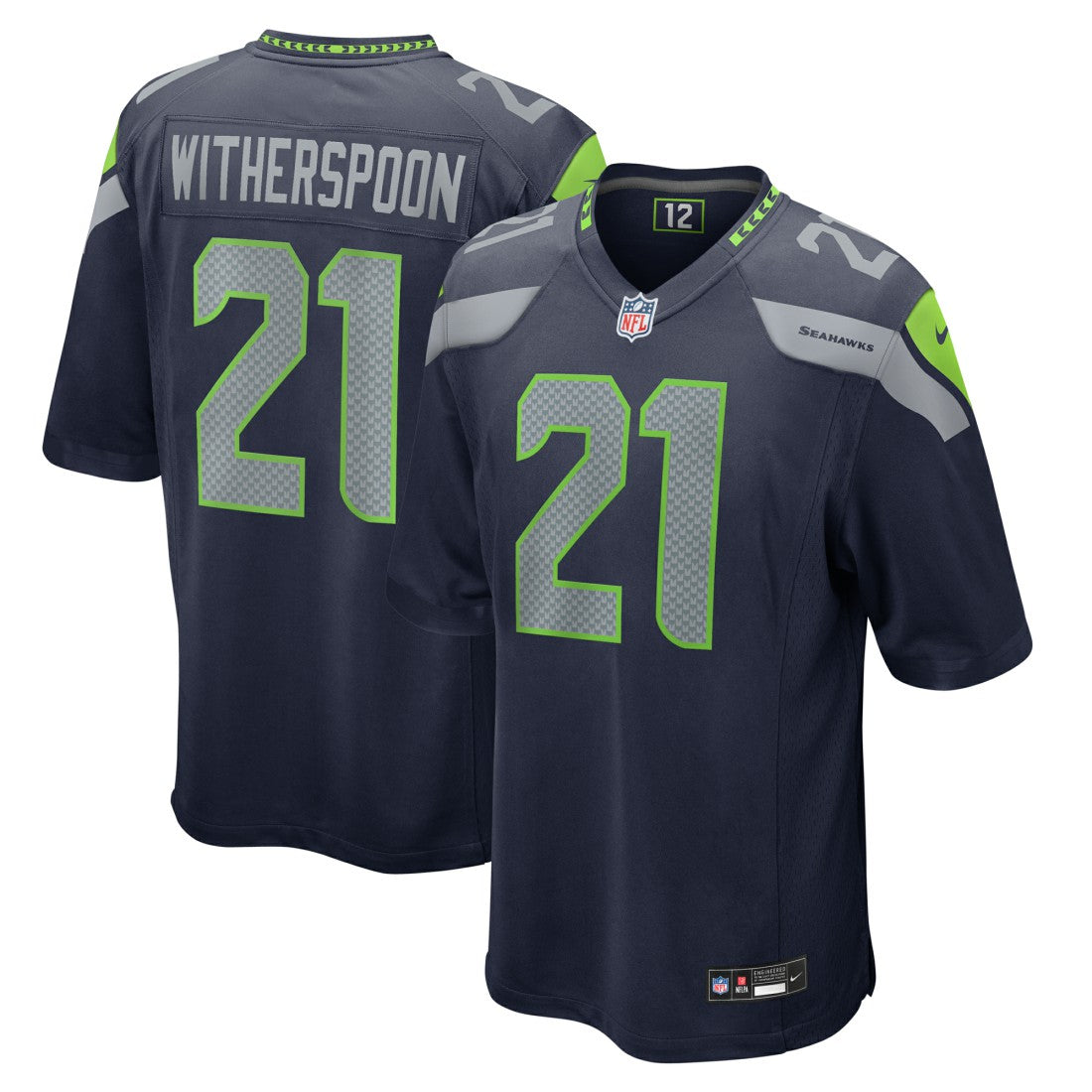 NFL Seattle Seahawks Devon Witherspoon  Game Jersey