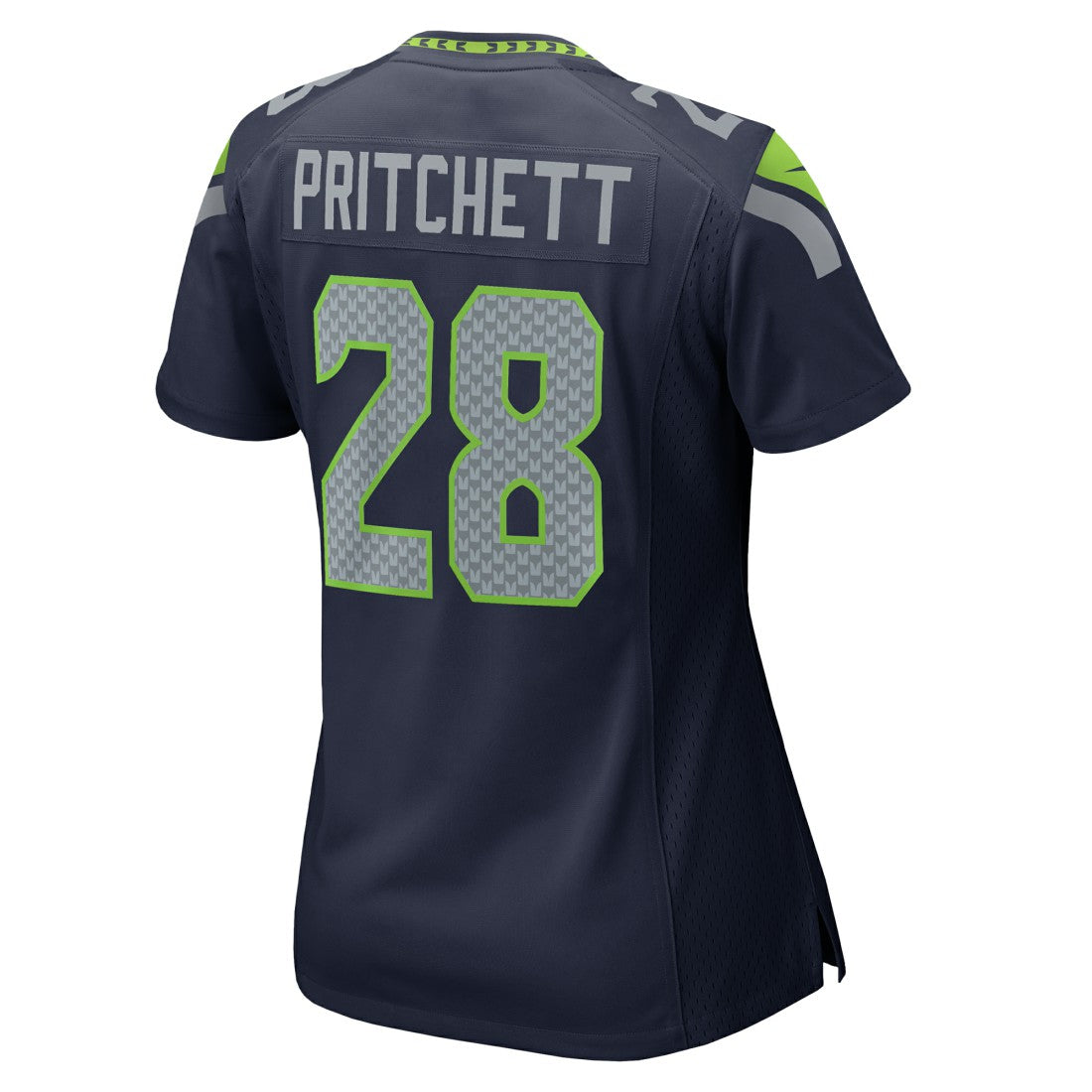 NFL Seattle Seahawks Nehemiah Pritchett  Women's Team Game Jersey