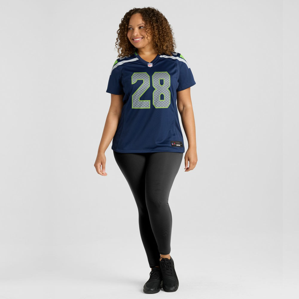 NFL Seattle Seahawks Nehemiah Pritchett  Women's Team Game Jersey