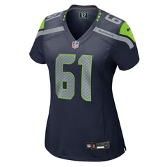 NFL Seattle Seahawks Jalen Sundell  Women's Team Game Jersey