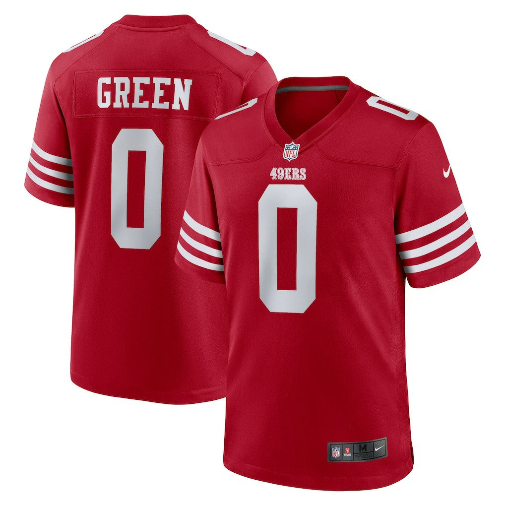 NFL San Francisco 49ers Renardo Green  Game Jersey