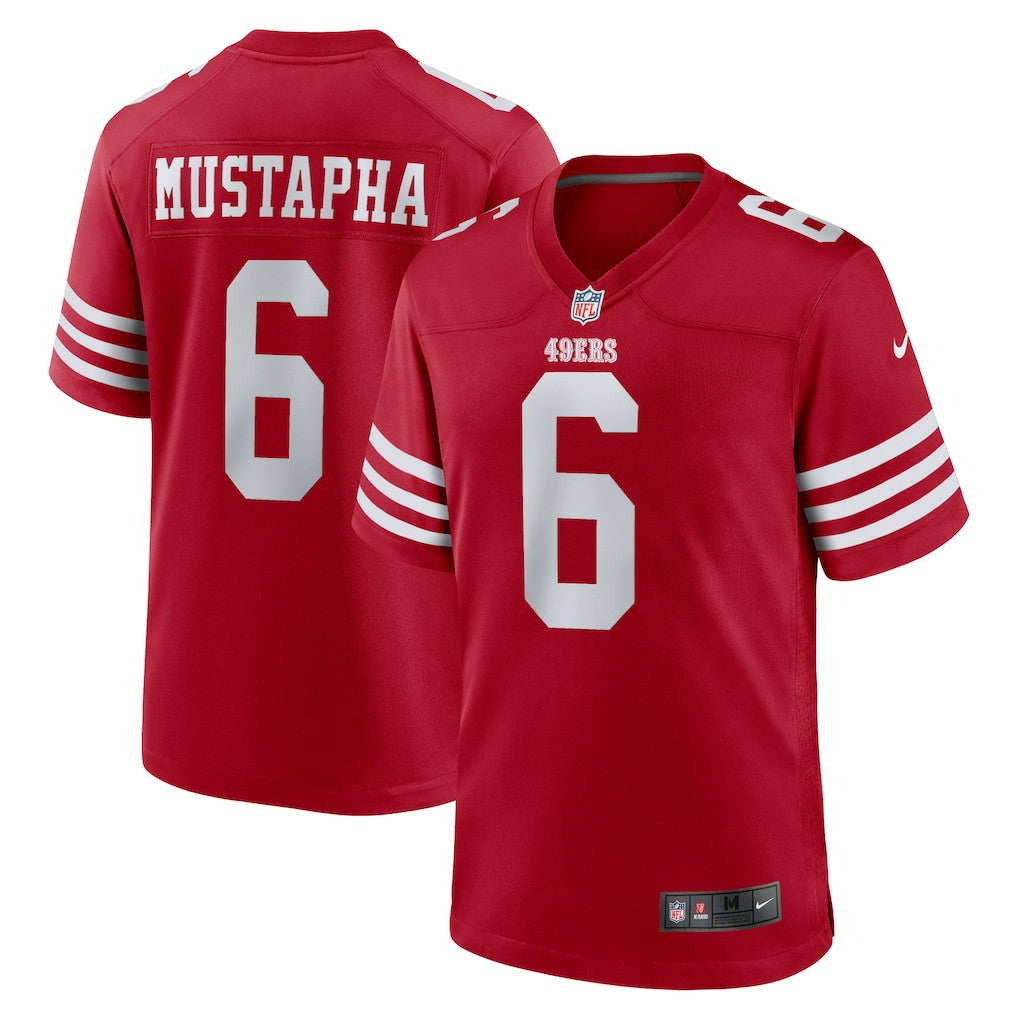NFL San Francisco 49ers Malik Mustapha  Game Jersey