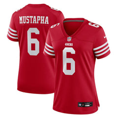 NFL San Francisco 49ers Malik Mustapha  Women's Team Game Jersey