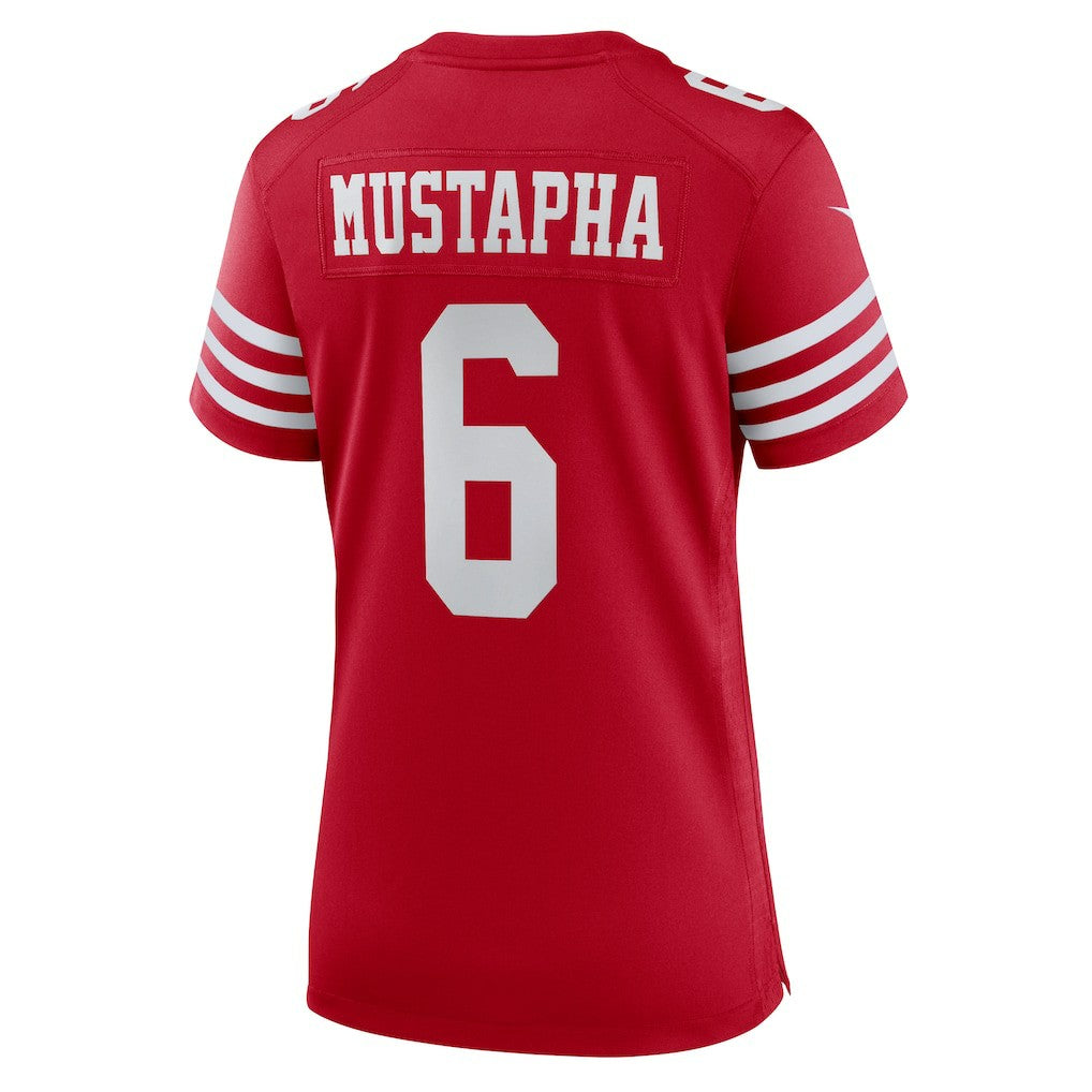 NFL San Francisco 49ers Malik Mustapha  Women's Team Game Jersey