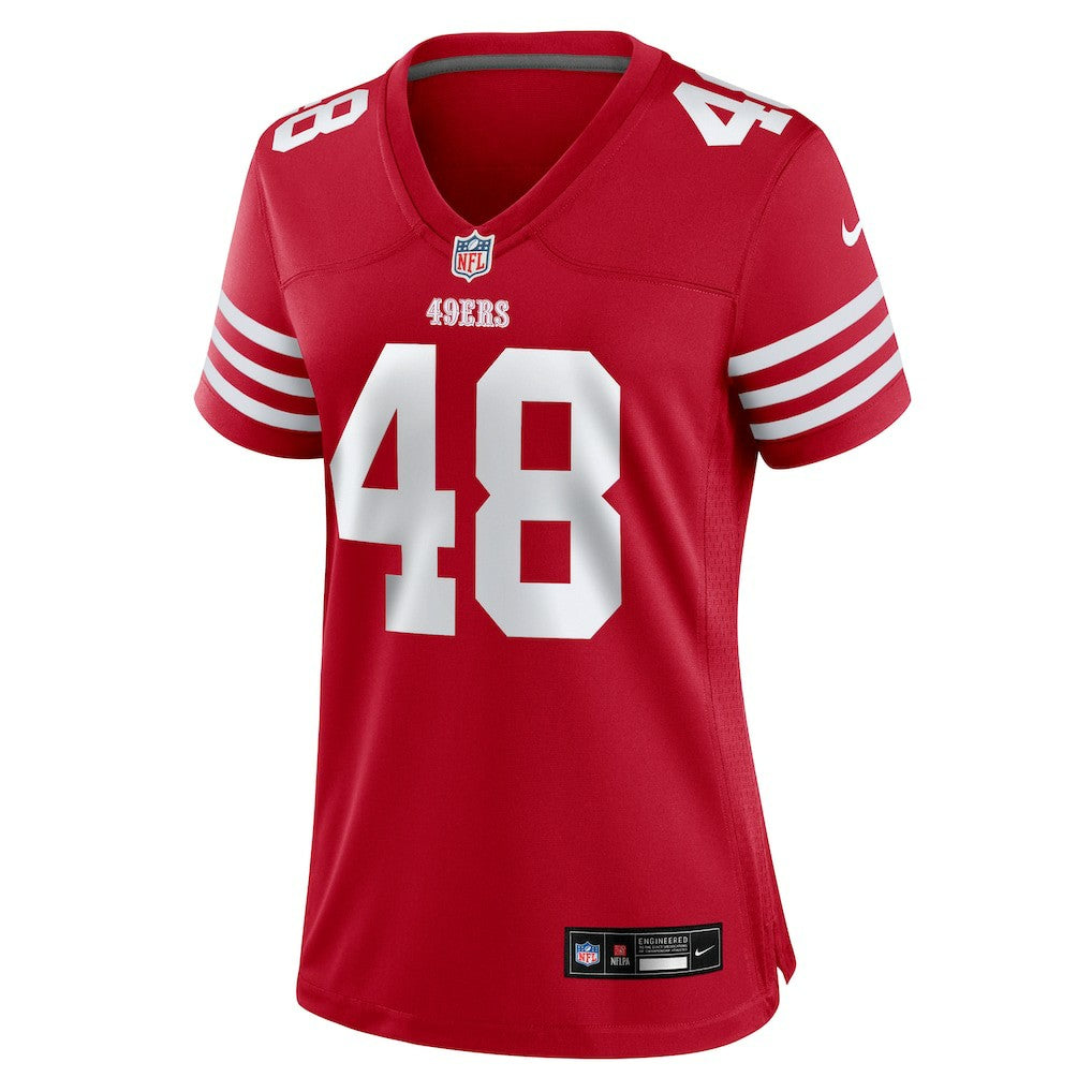 NFL San Francisco 49ers Tatum Bethune  Women's Team Game Jersey