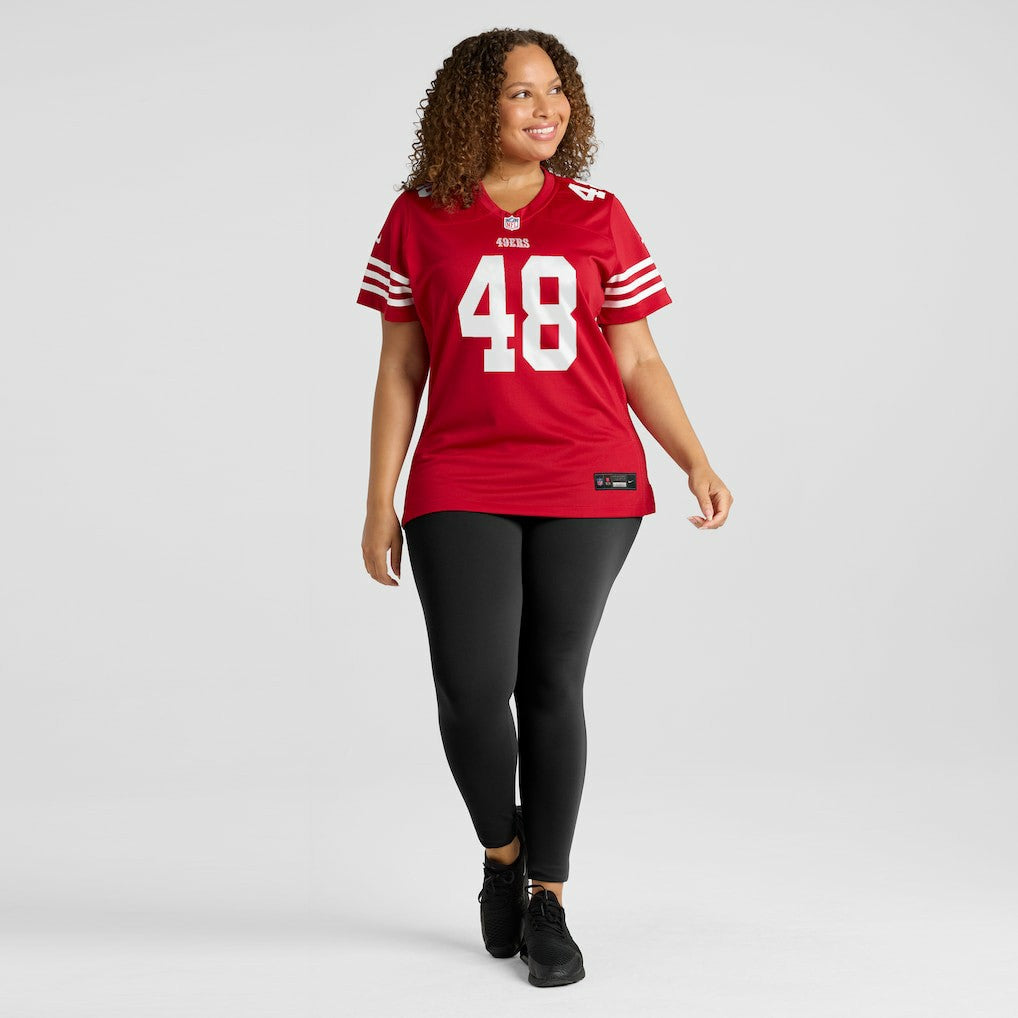 NFL San Francisco 49ers Tatum Bethune  Women's Team Game Jersey