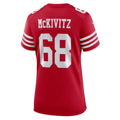 NFL San Francisco 49ers Colton McKivitz  Women's Team Game Jersey