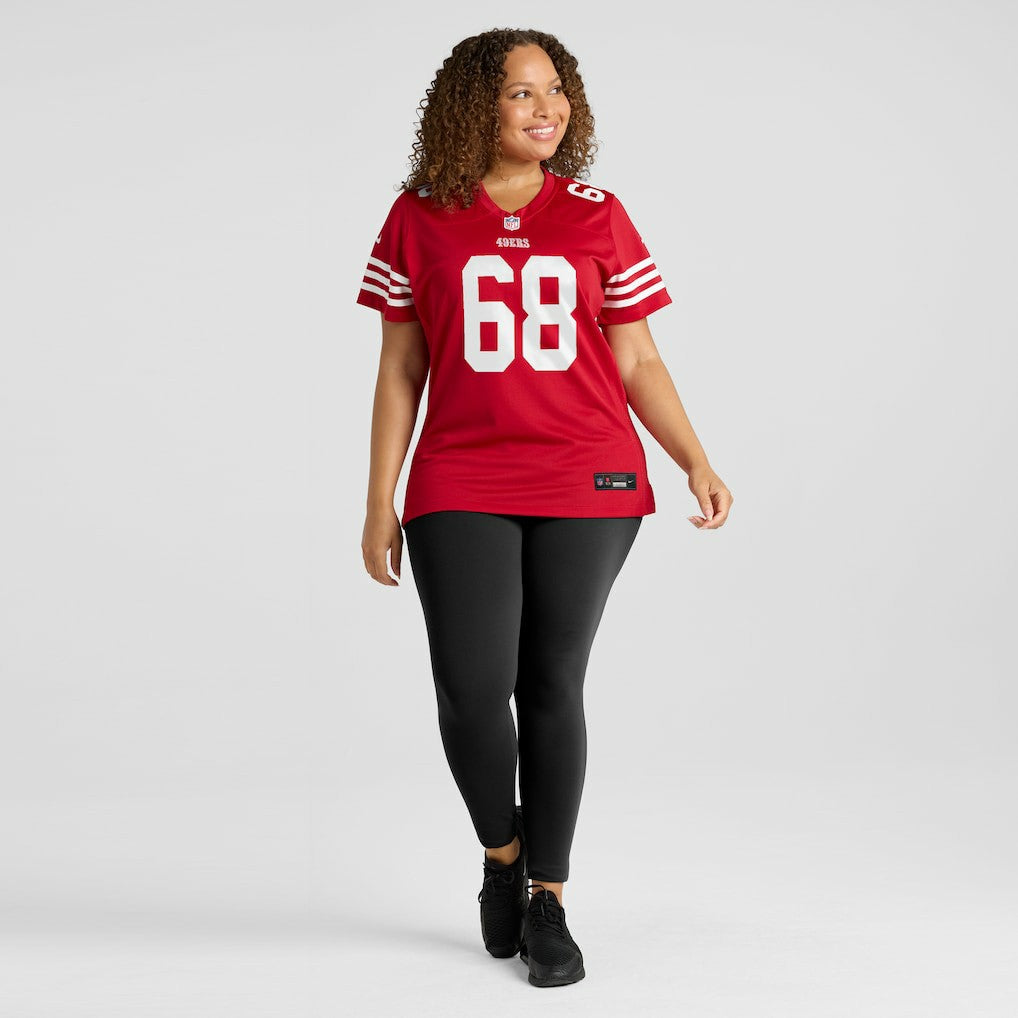NFL San Francisco 49ers Colton McKivitz  Women's Team Game Jersey