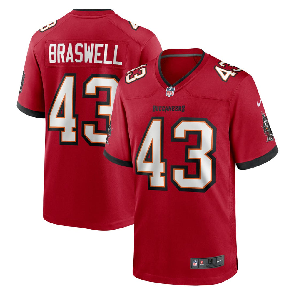 NFL Tampa Bay Buccaneers Chris Braswell  Game Jersey
