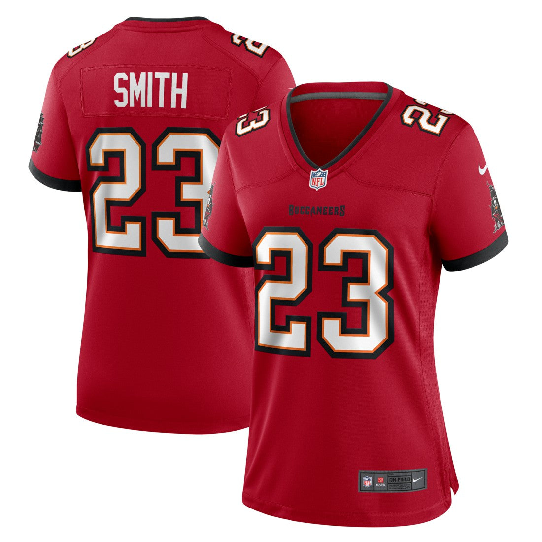 NFL Tampa Bay Buccaneers Tykee Smith  Women's Team Game Jersey